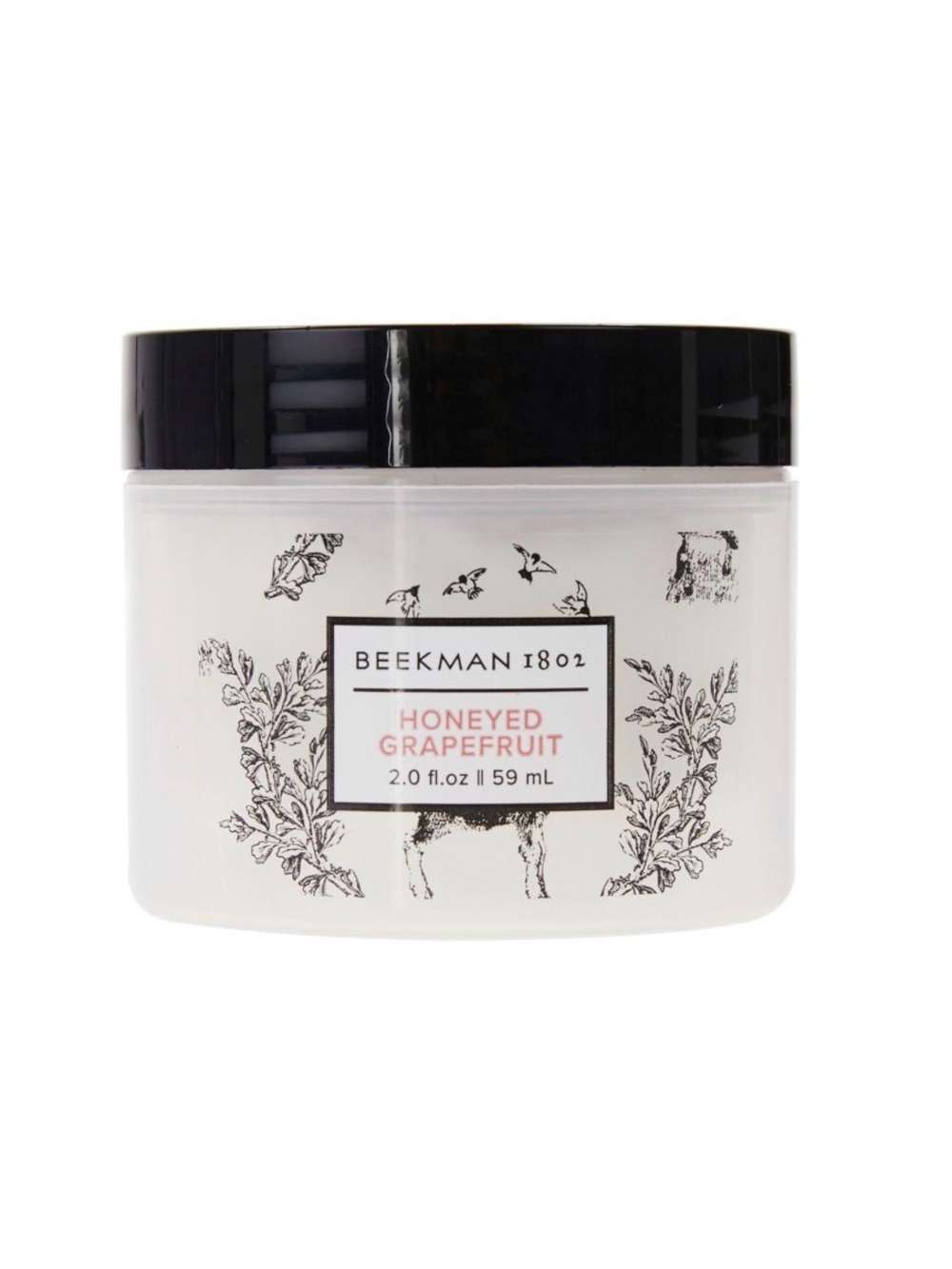 Beekman 1802 Mini Honeyed Grapefruit Whipped Body Cream- refreshing, hydrating